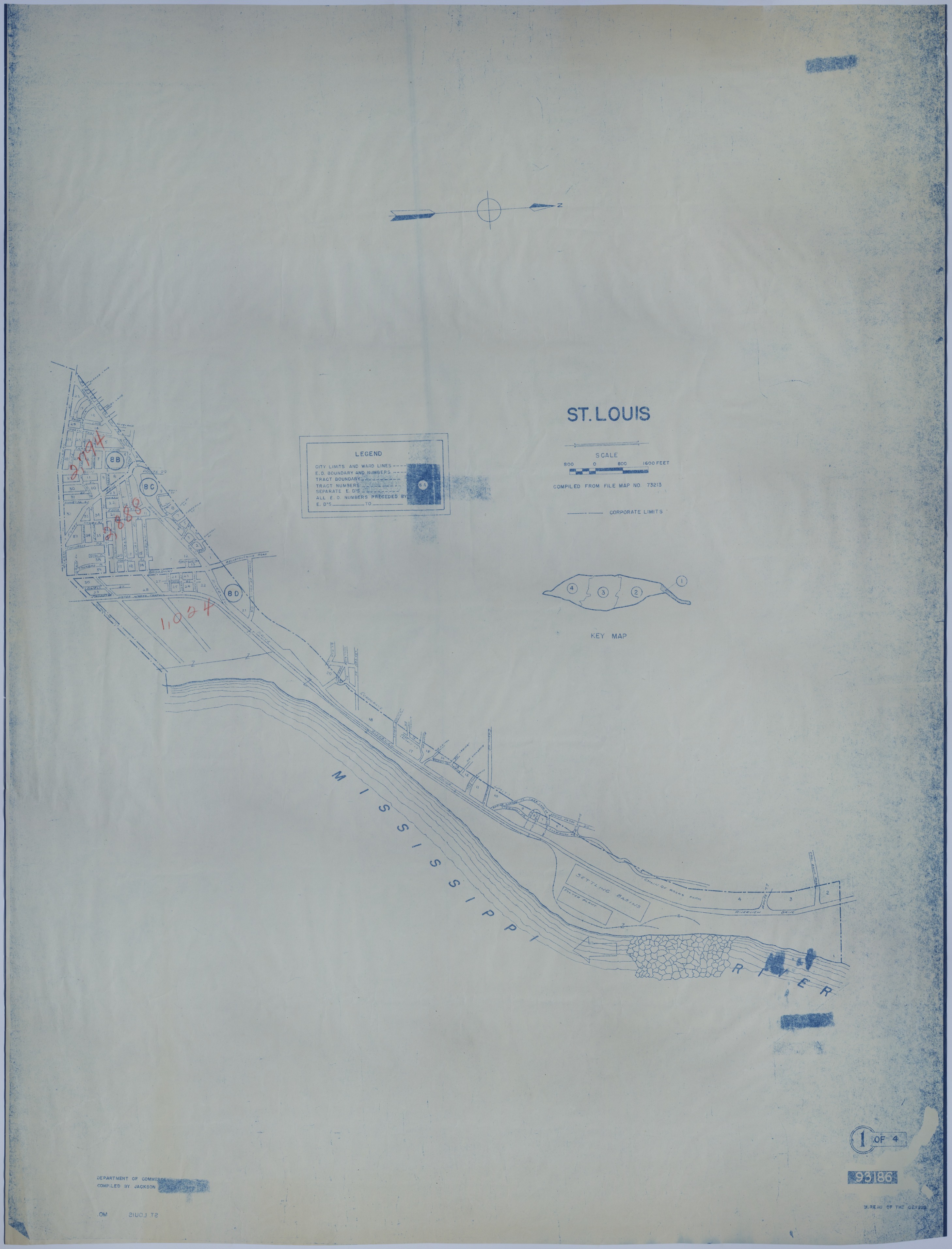 Map of St. Louis, Missouri Redistricting