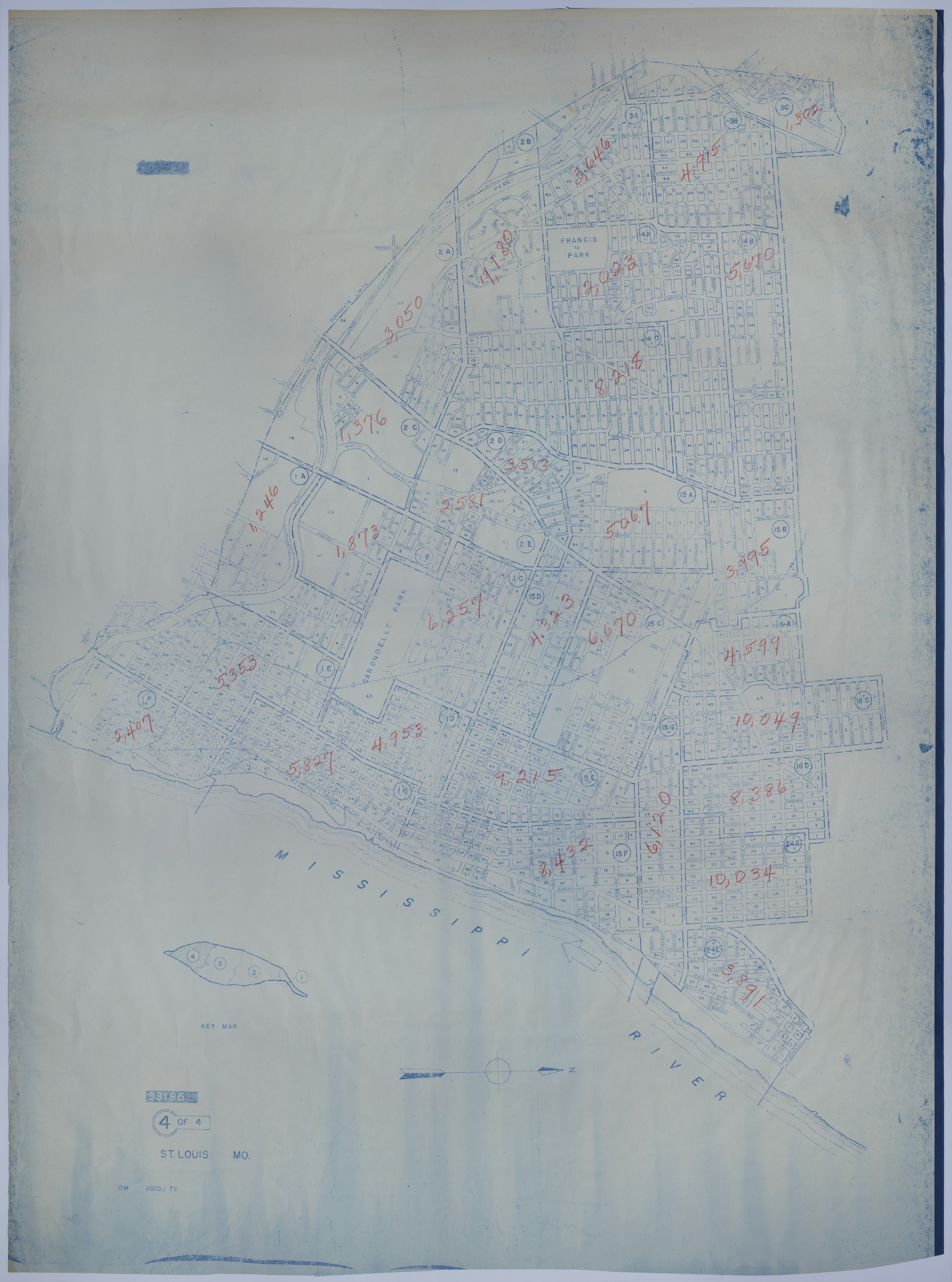 M163.jpg Map of St. Louis, Missouri Redistricting