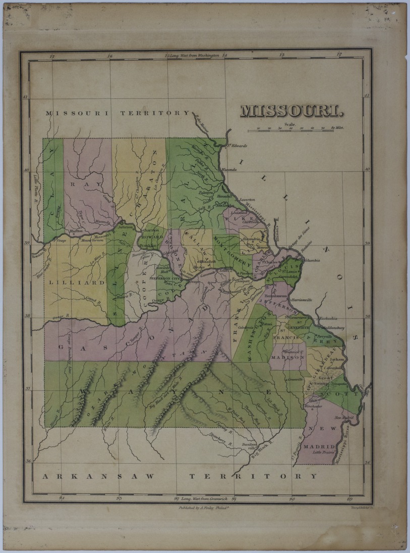 Map of Missouri