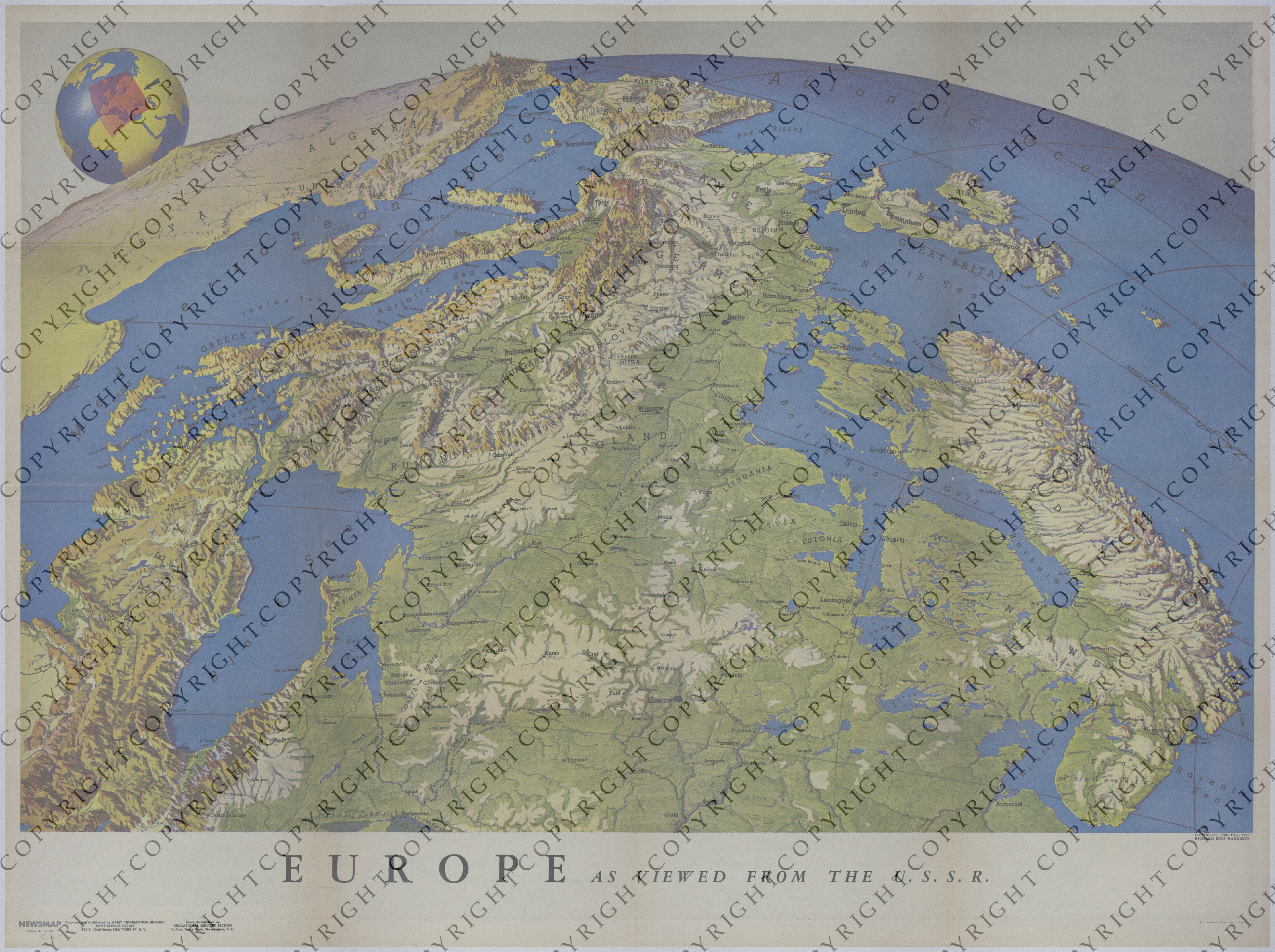 M1767-01.jpg Map of Europe as Viewed from the Soviet Union