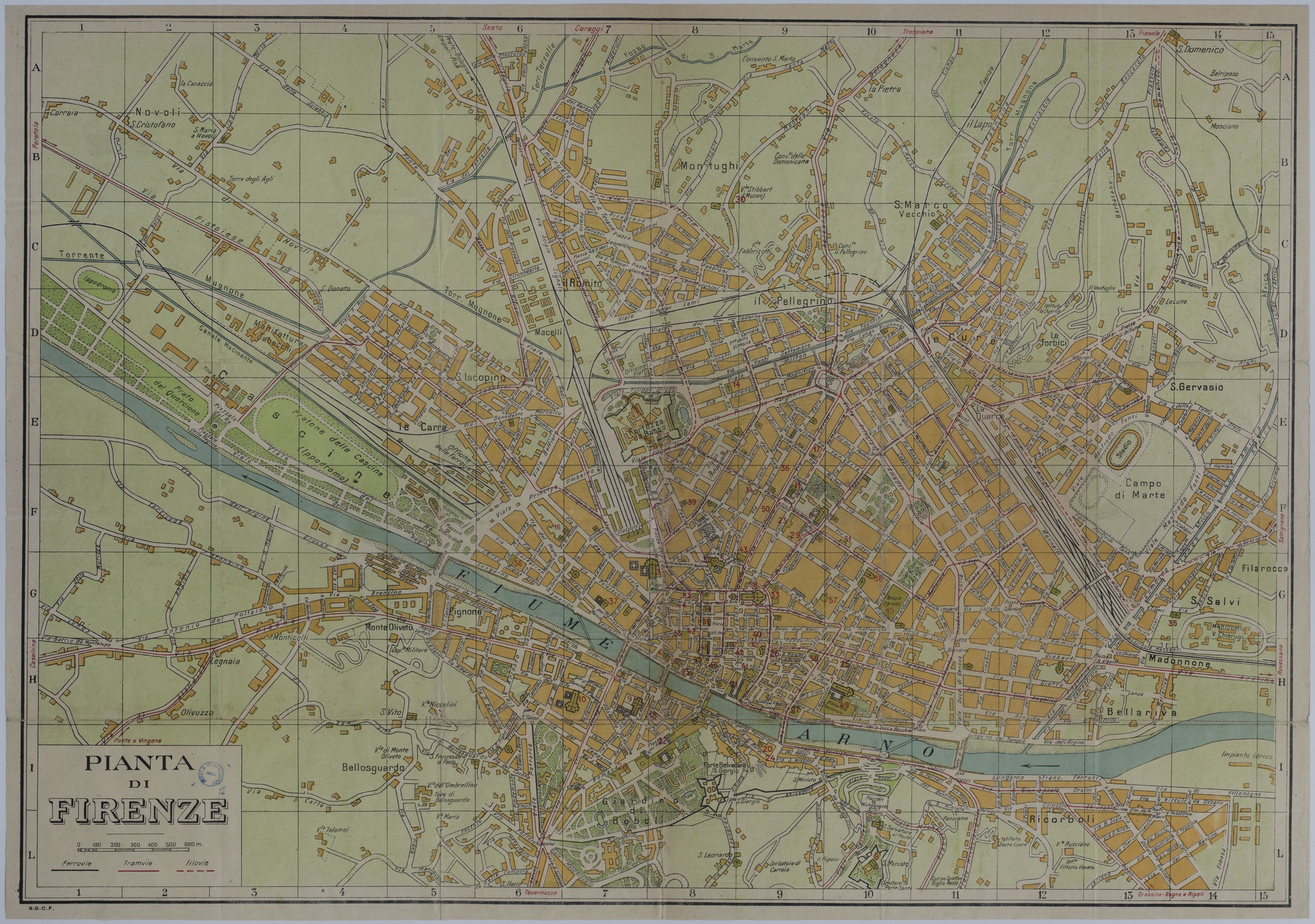 M1825.jpg Map of Florence