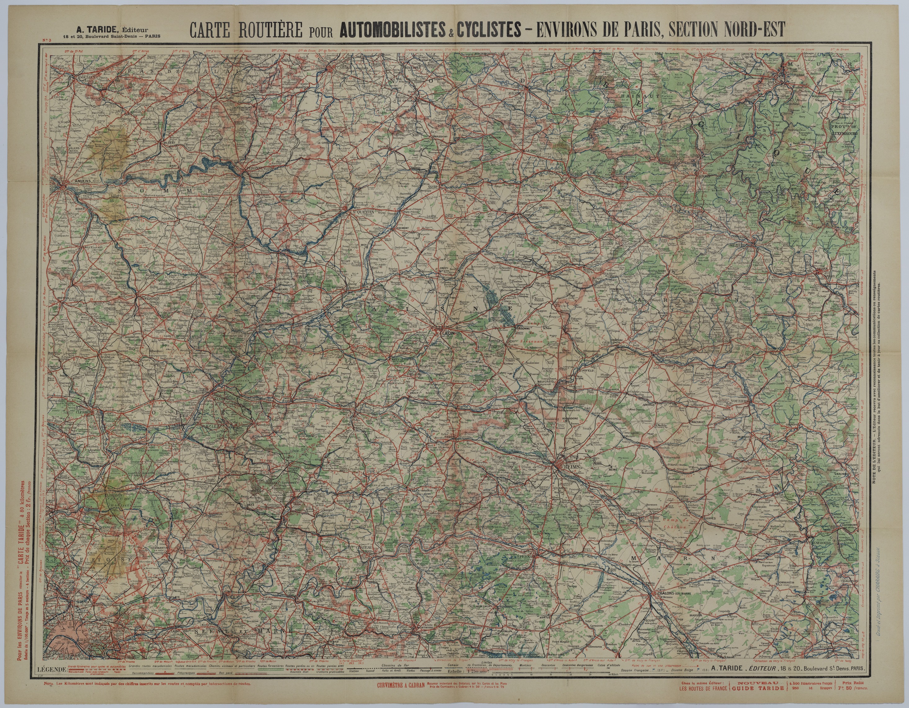 Map of Transportation Routes