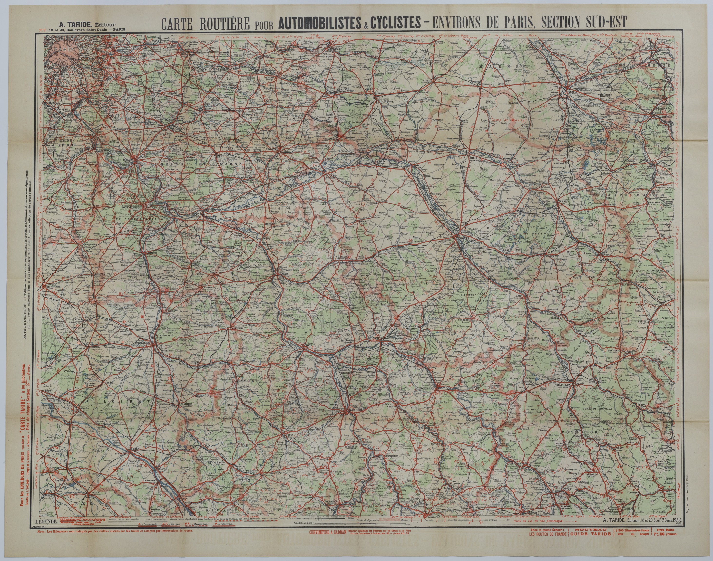 M1929.jpg Map of Transportation Routes