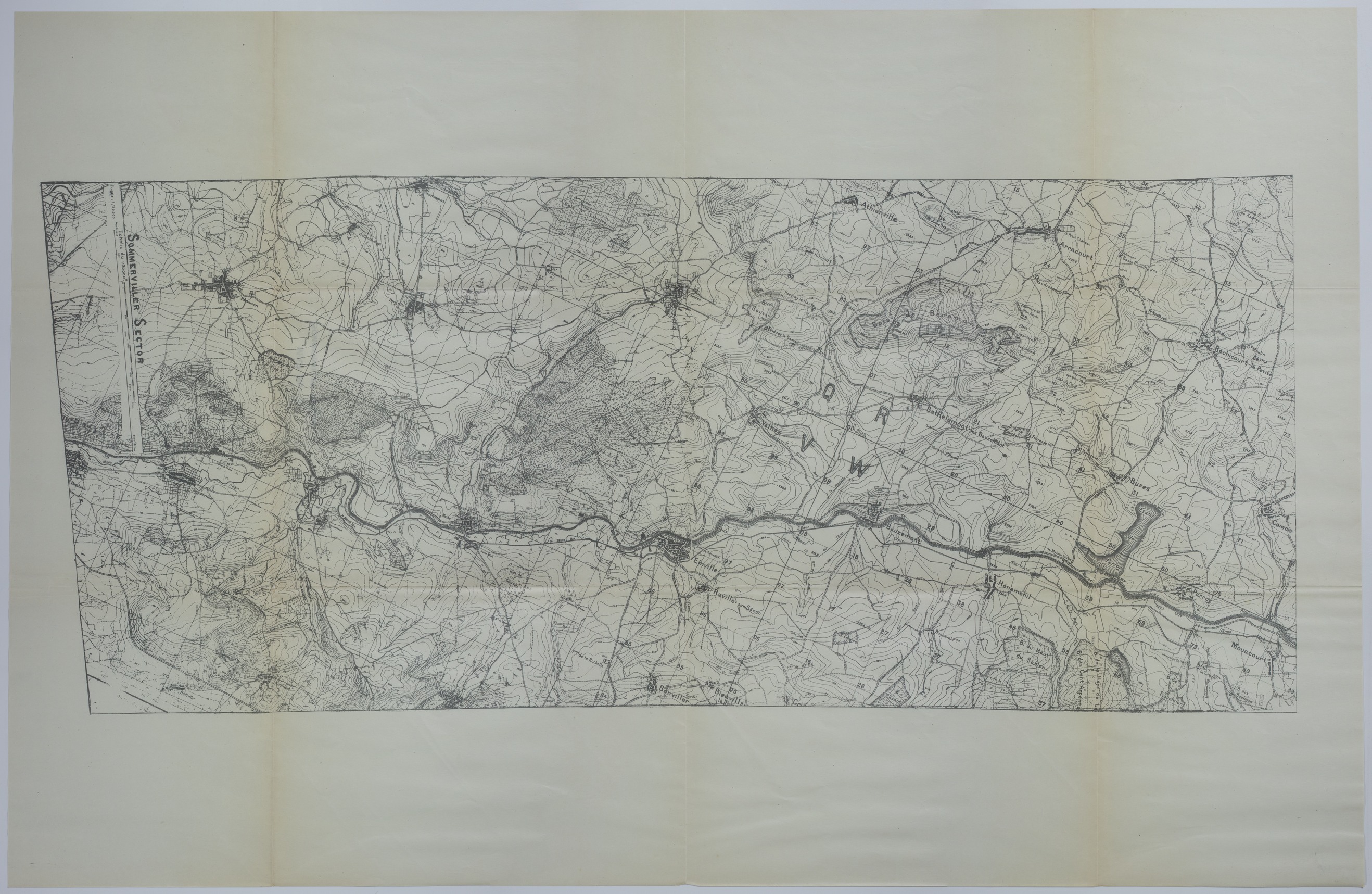 Map of the Sommerviller Sector