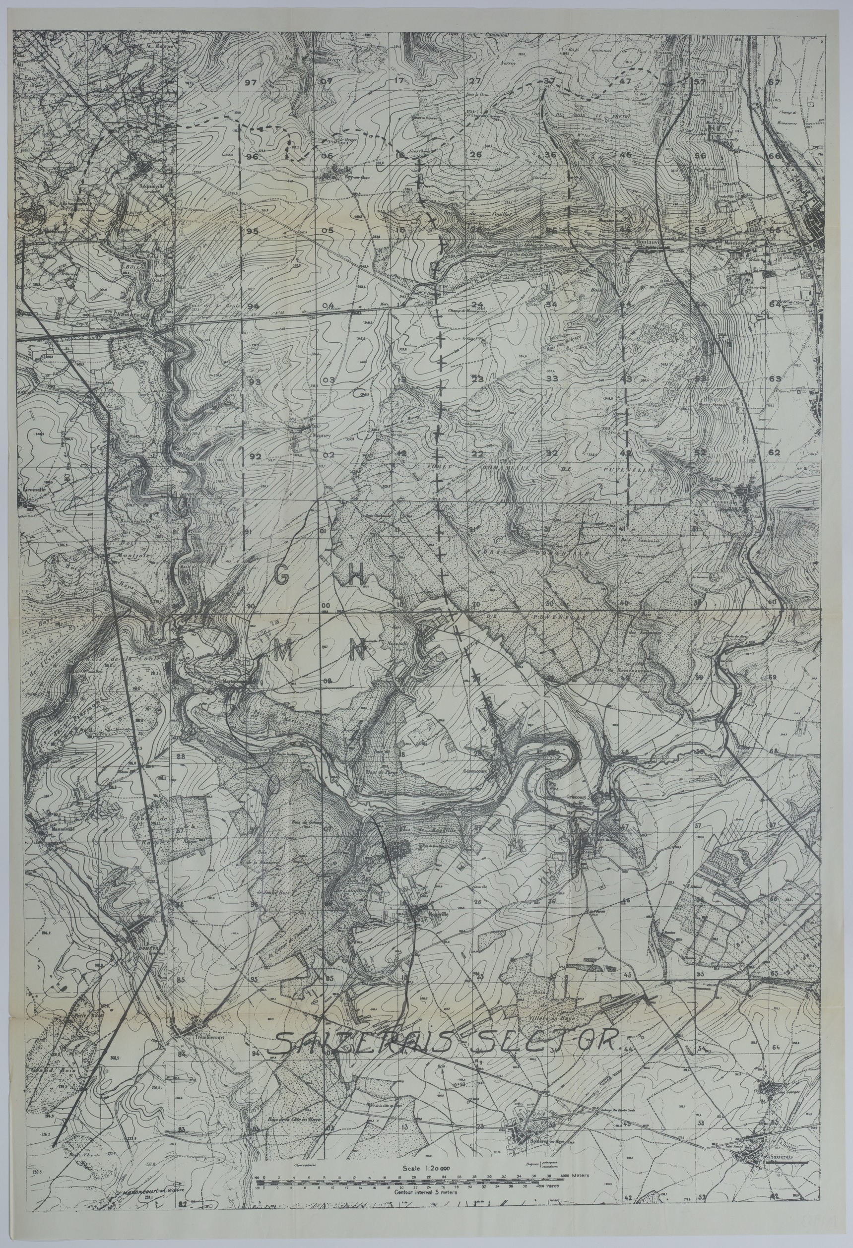 Map of the Saizerais Sector