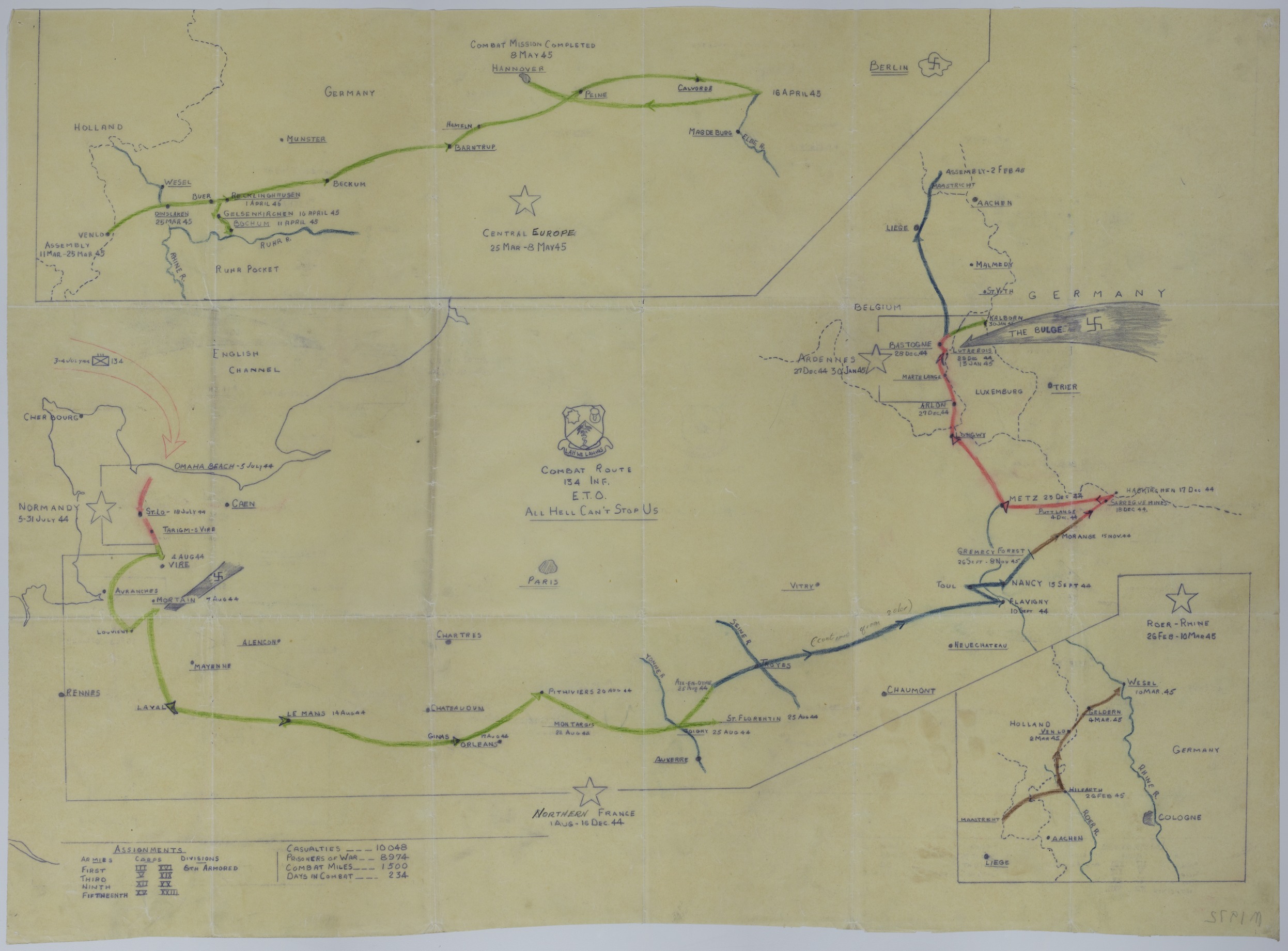 M1972.jpg Map of the 134th Infantry