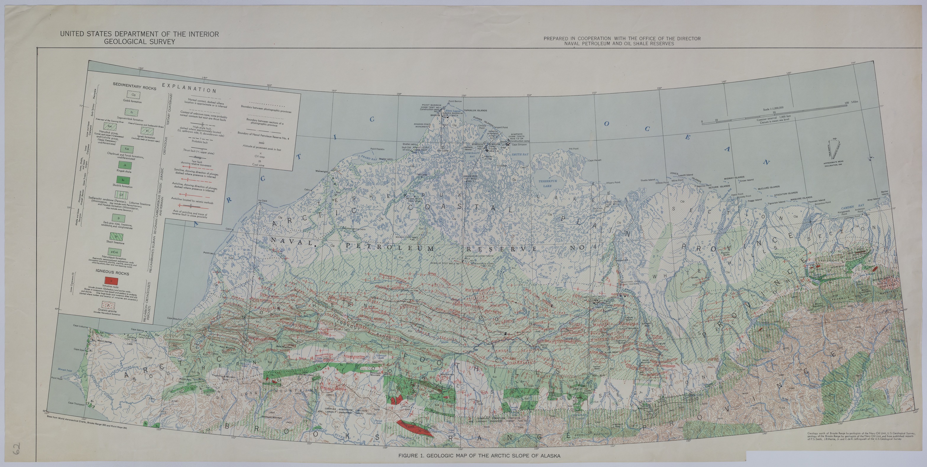 Map of Alaska Oil Exploration