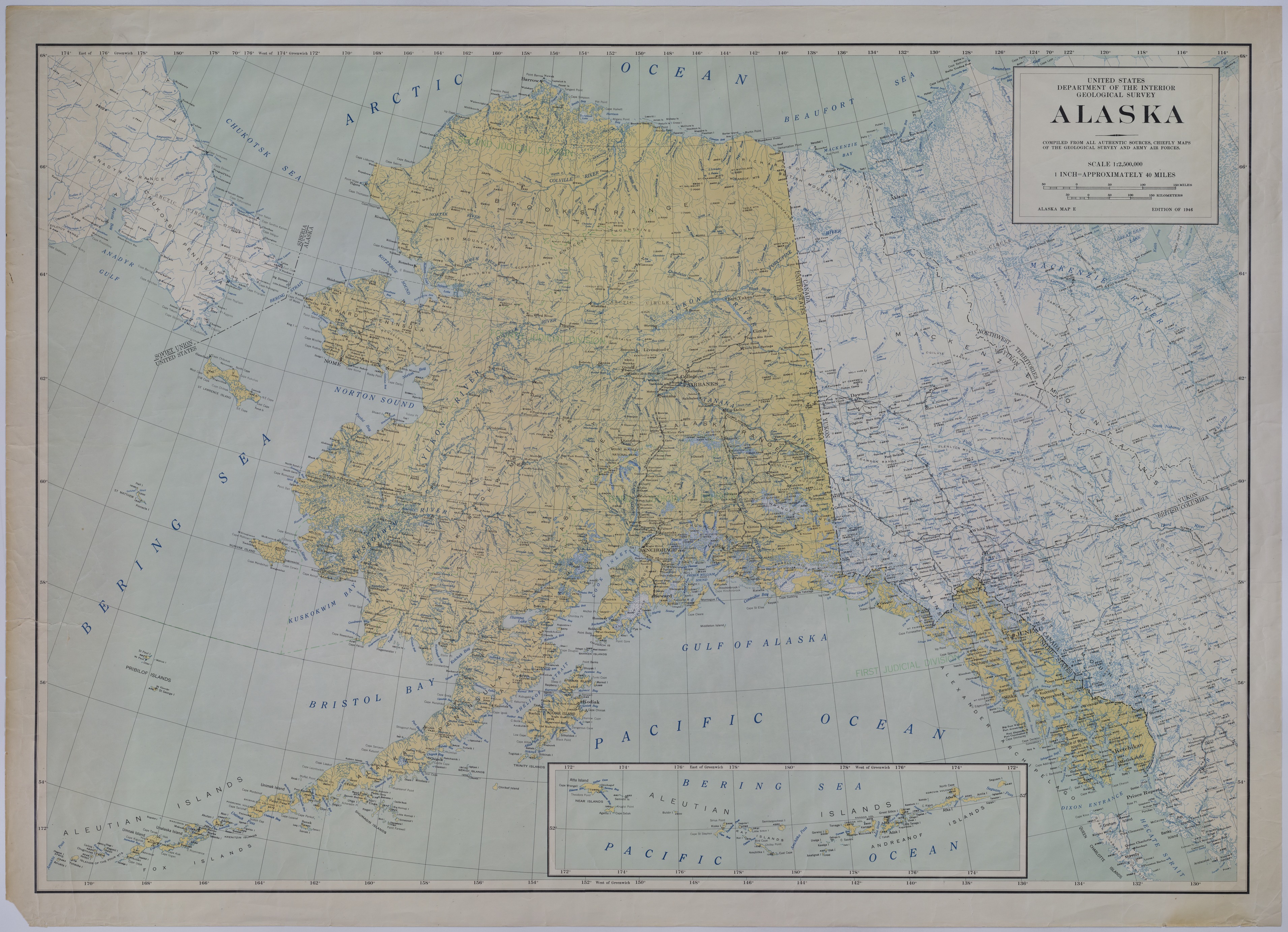 Map of Alaska