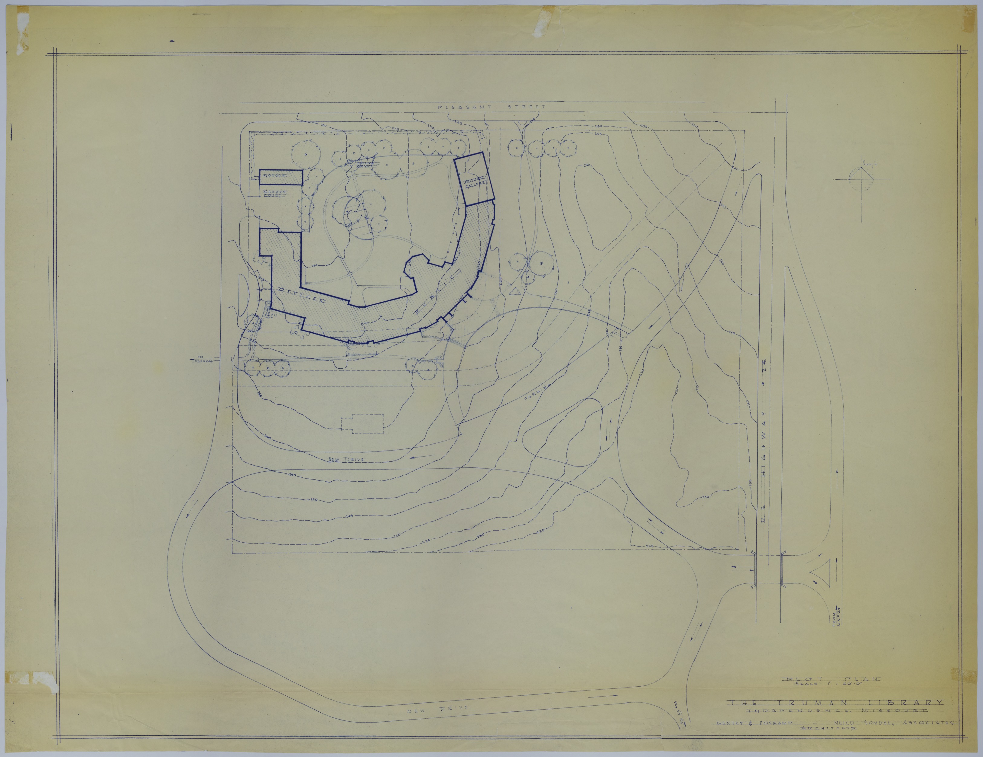 M31.jpg Drawing of the Proposed Harry S. Truman Library Grounds