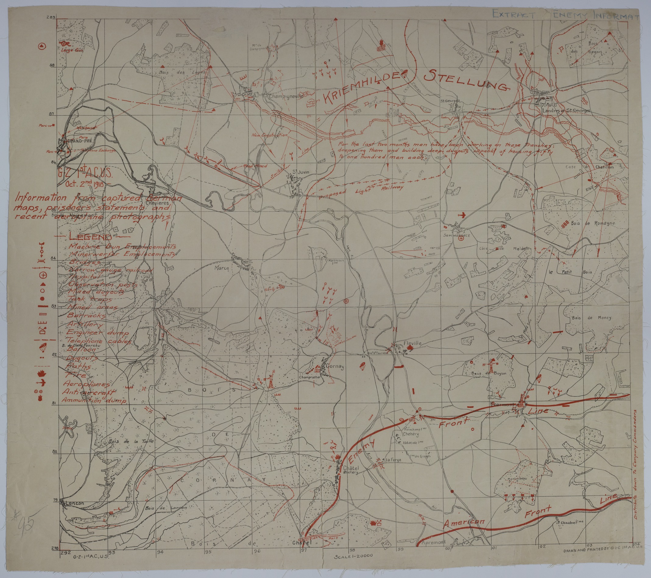 M581.jpg Map of German Positions