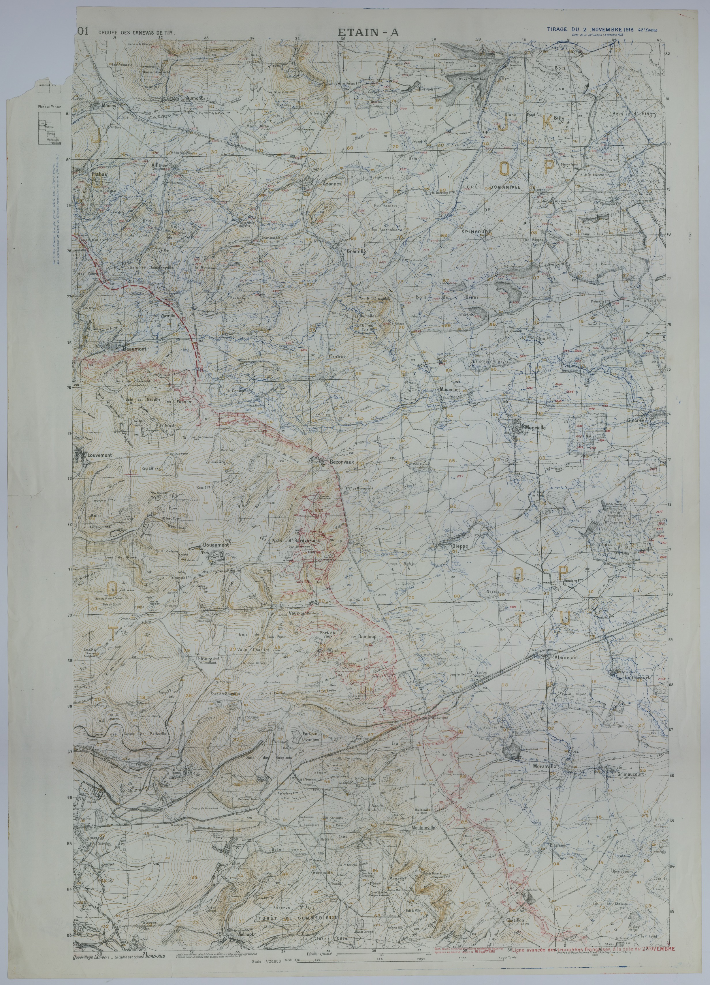 M583.jpg Map of Trench Systems Around Etain