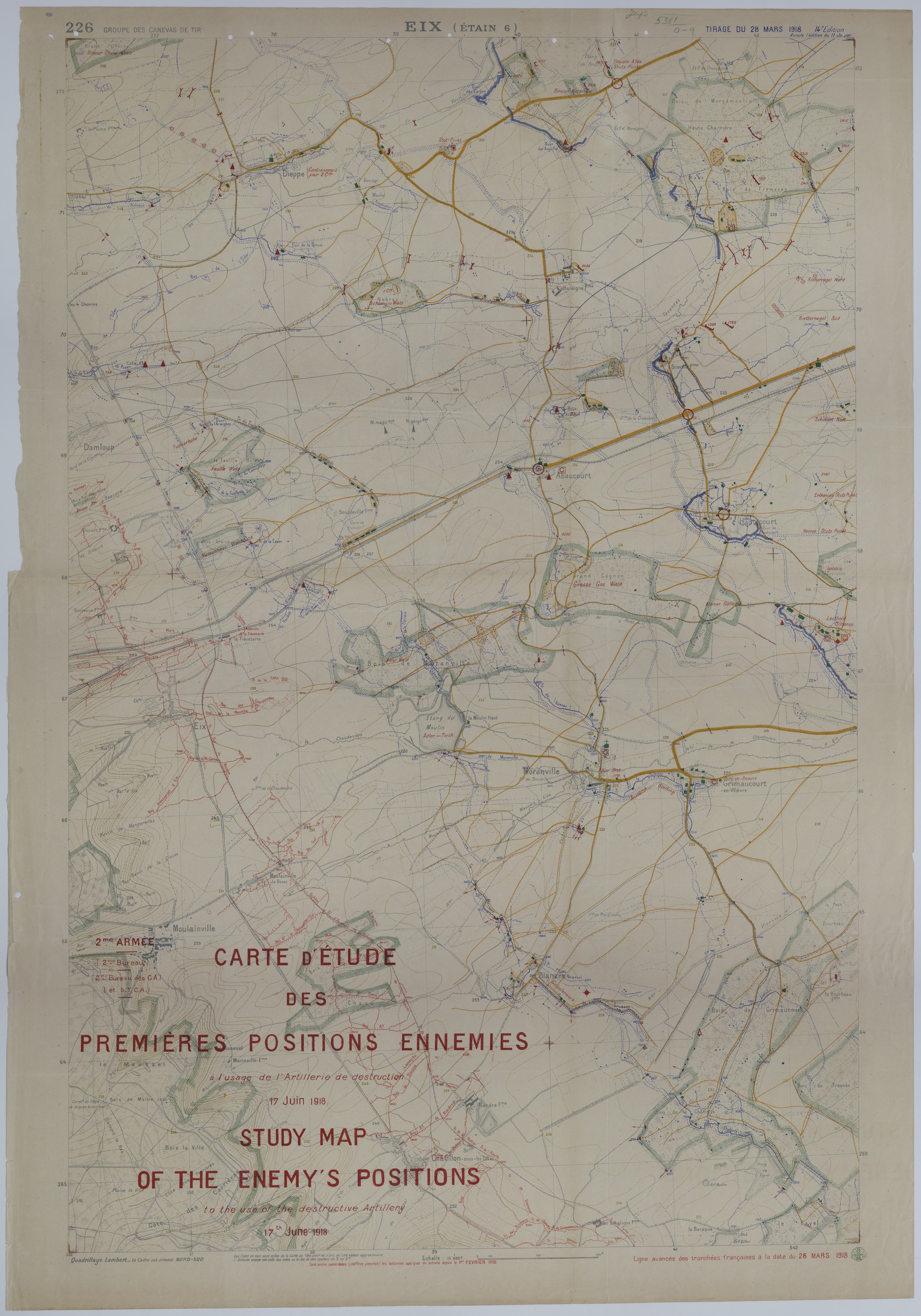 M594.jpg Map of German Positions