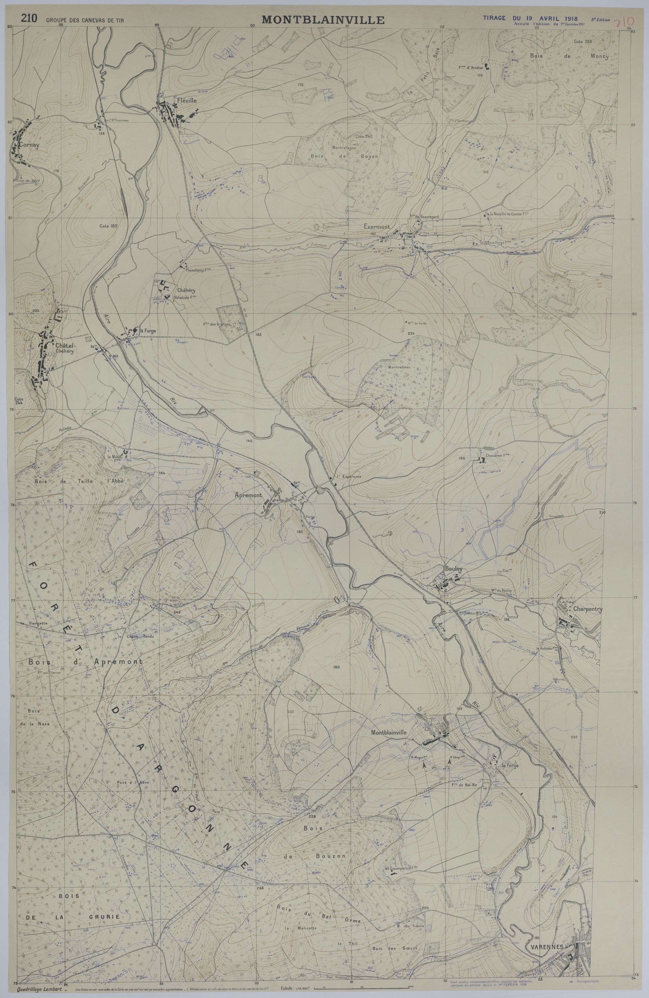 M596.jpg Map of Barracks and Battery Activity