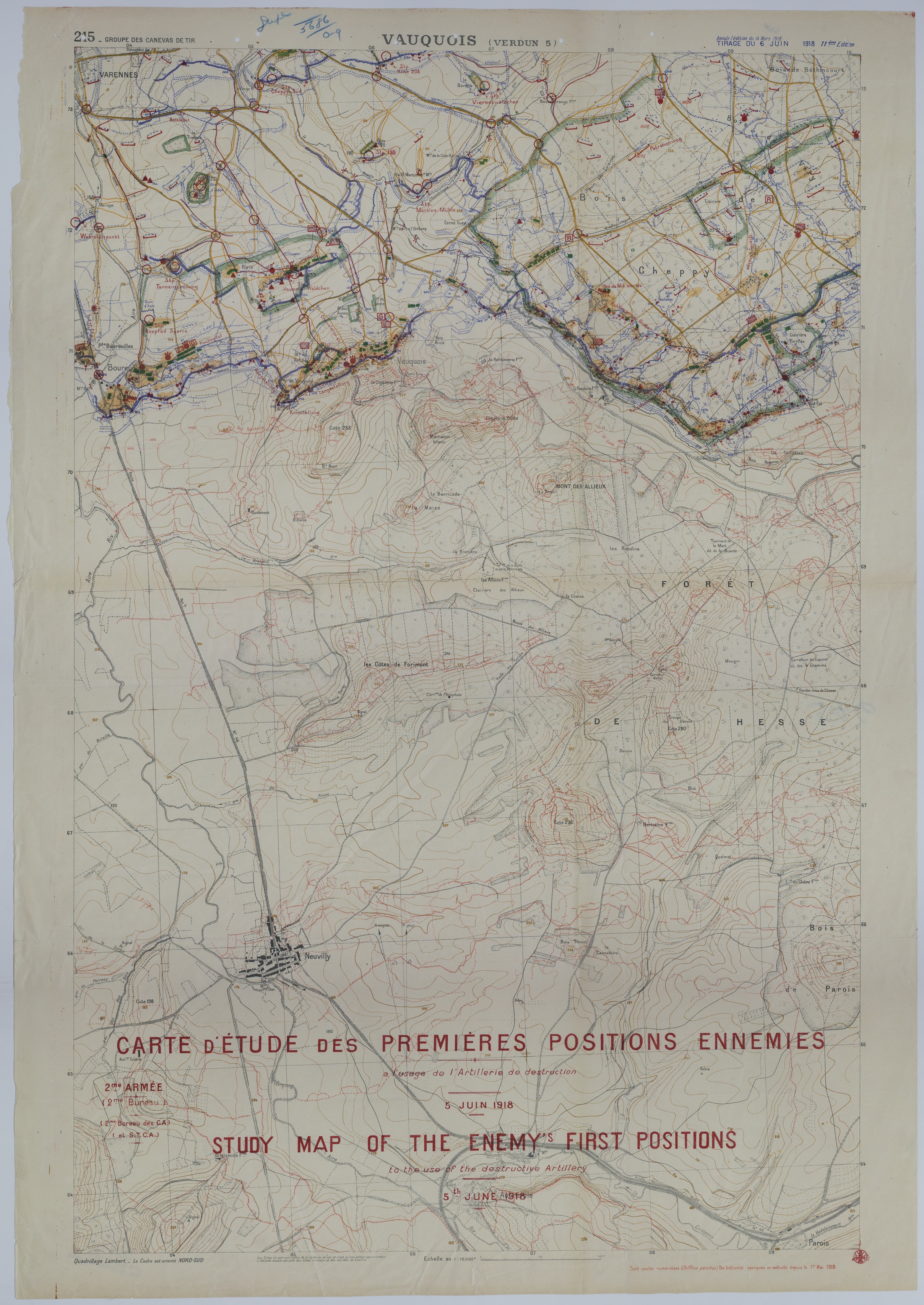 M599.jpg Map of German Positions