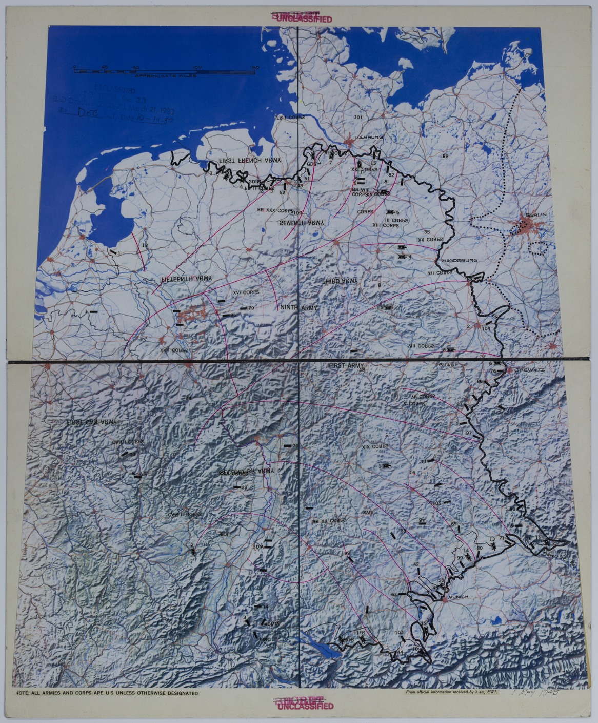 M92.jpg Map of Allied Positions on May 1, 1945