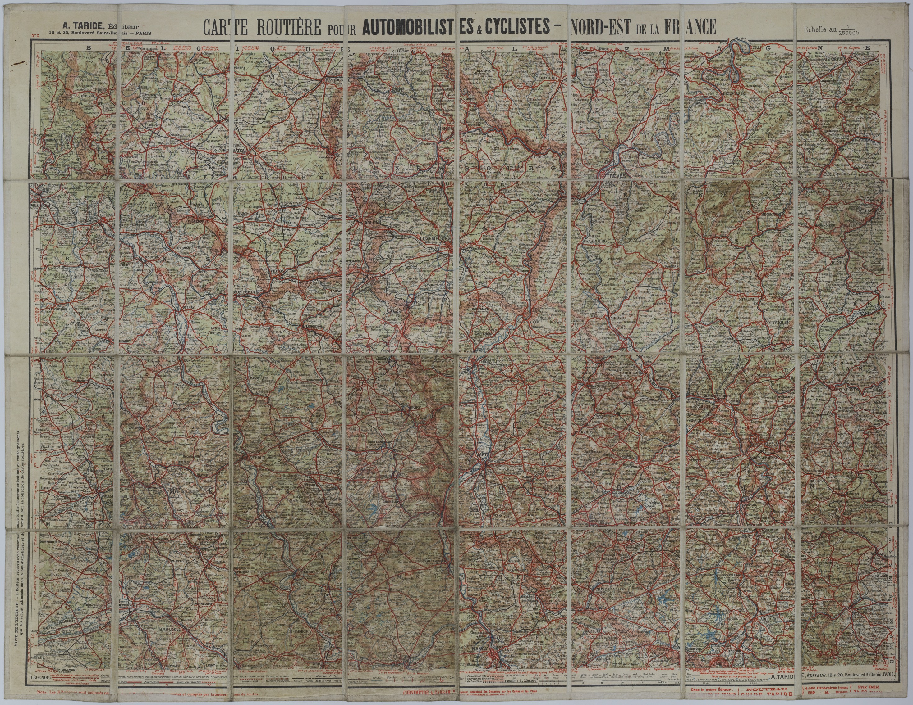 Map of Transportation Routes