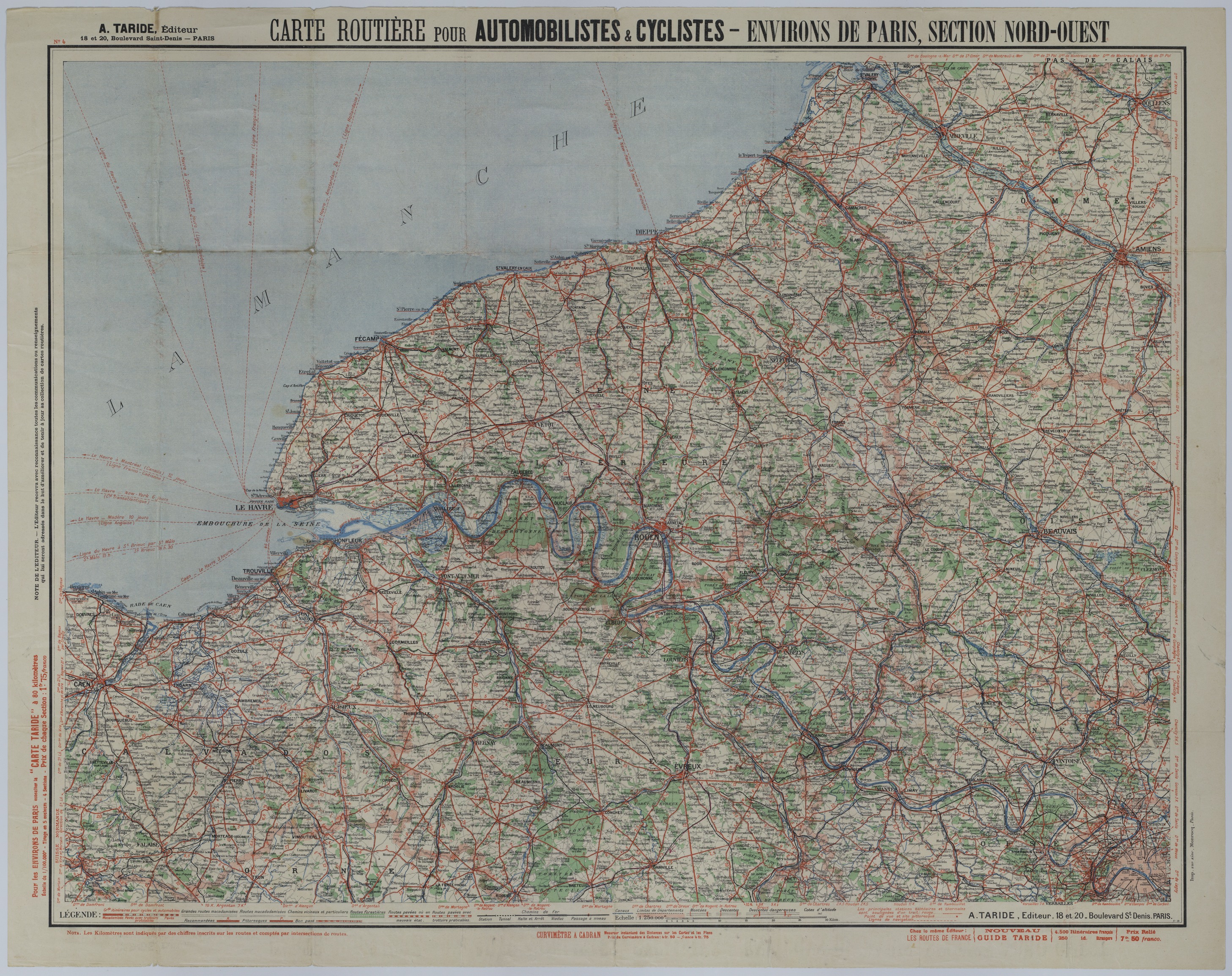 M947.jpg Map of Allied Movement Northwest of Paris