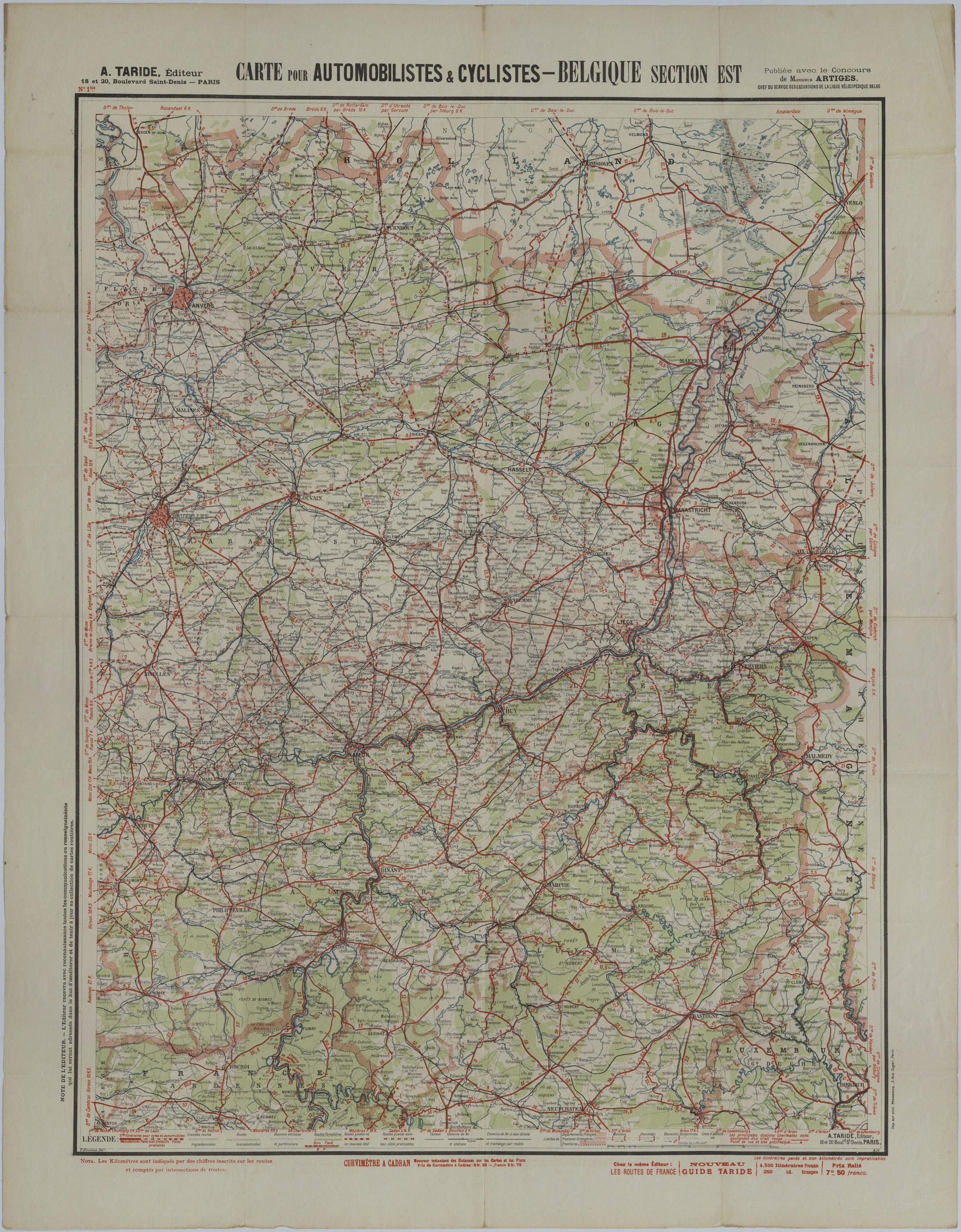 Map of Transportation Routes