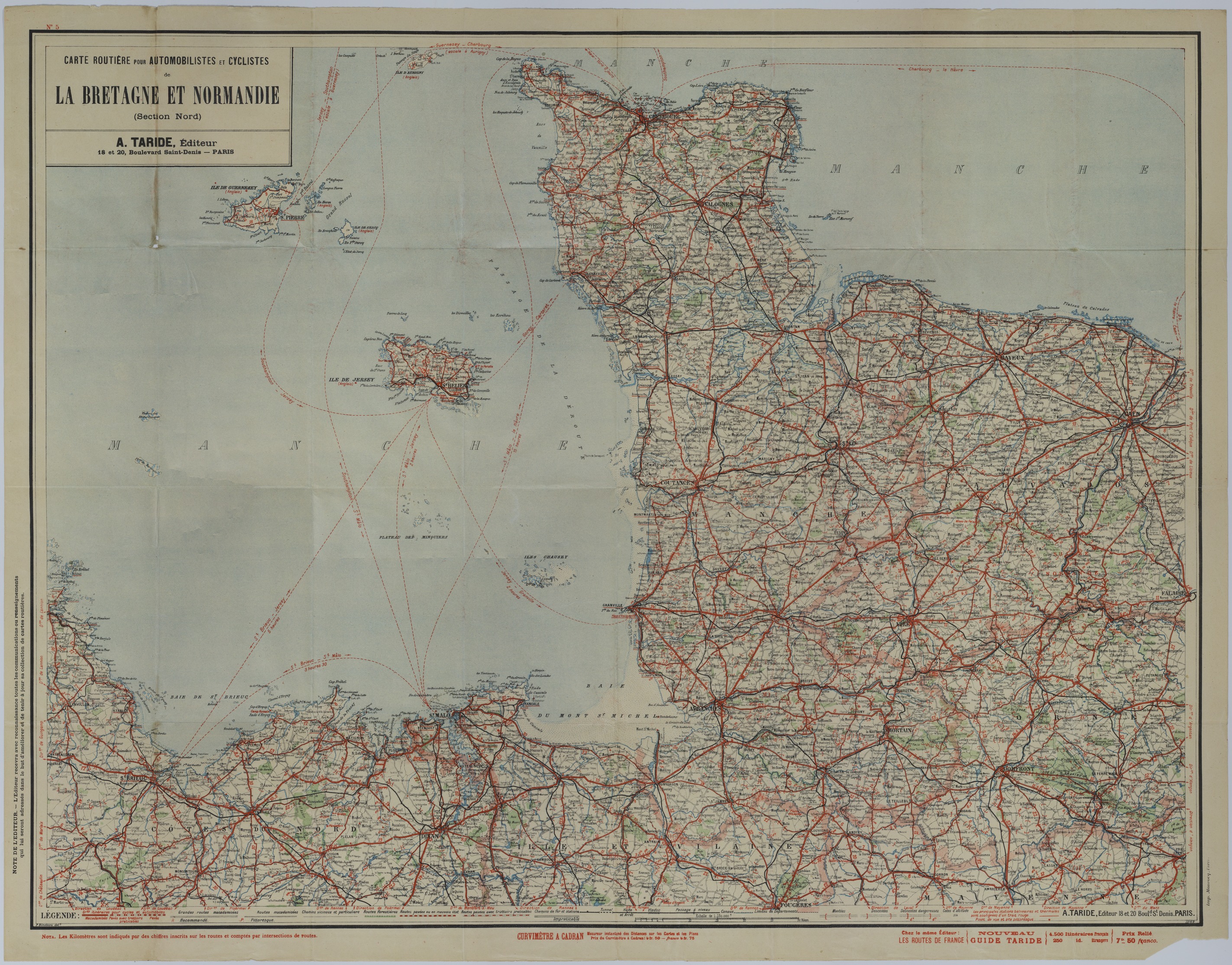 Map of Transportation Routes