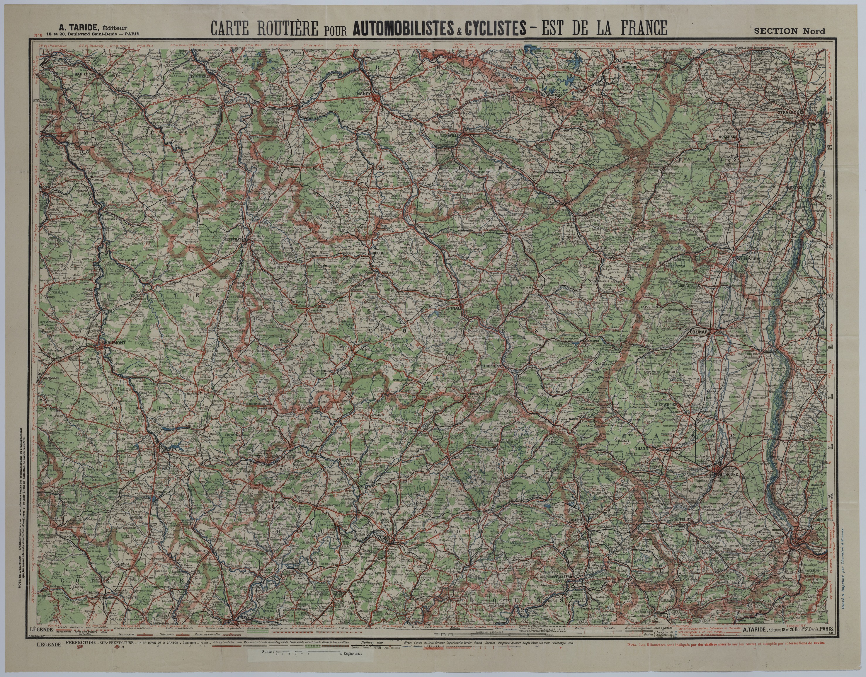 Map of Transportation Routes