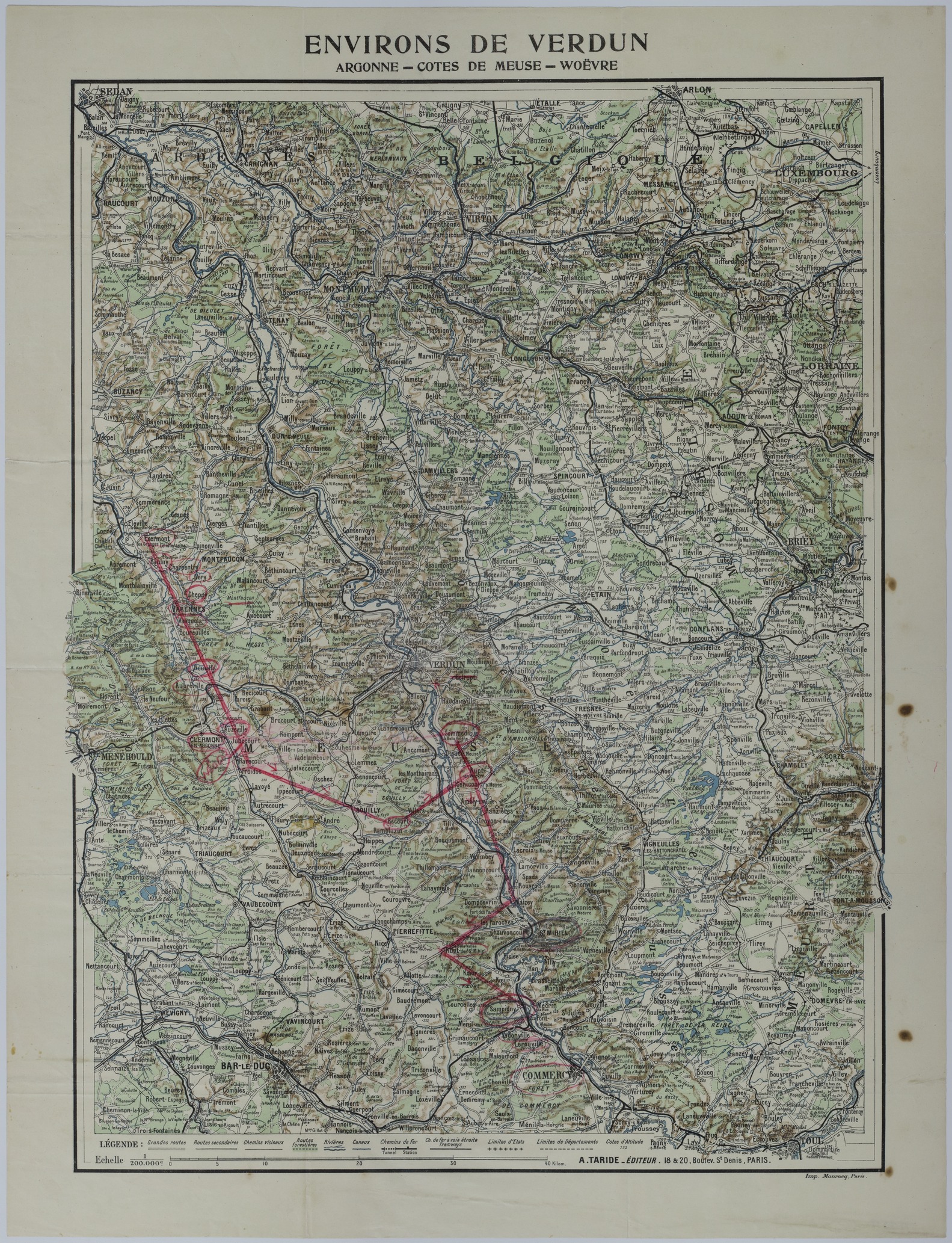 M959.jpg Map of Allied Movement in Northeast France