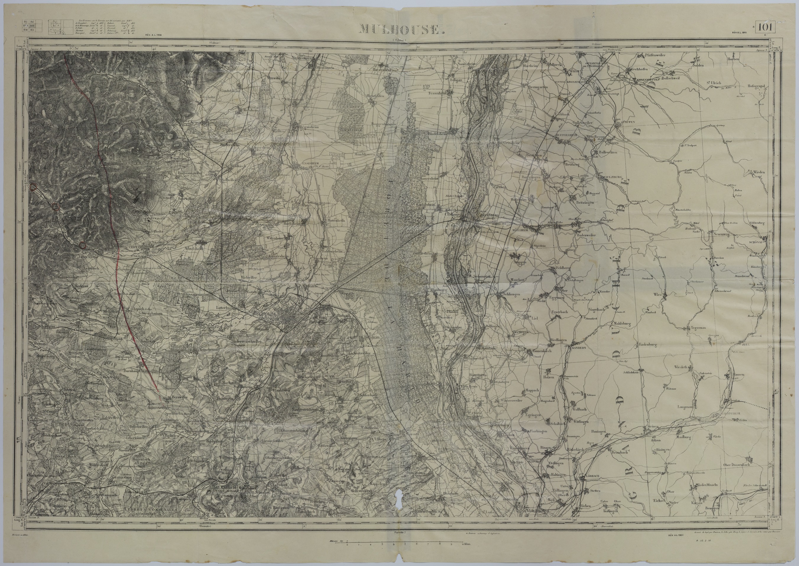 M980.jpg Map of Allied Movement in the Vosges Mountains