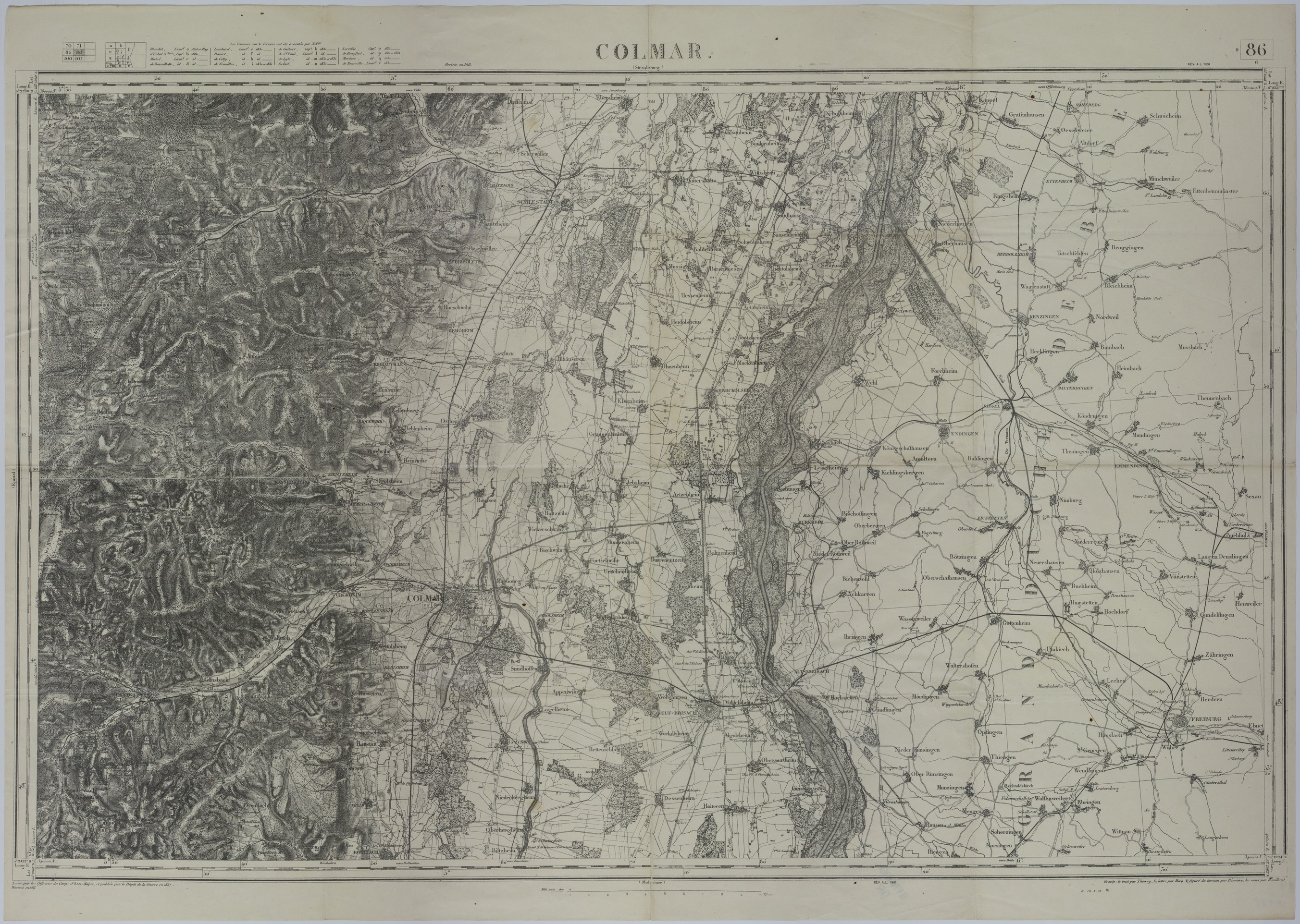 M988.jpg Map of the Area Around Colmar