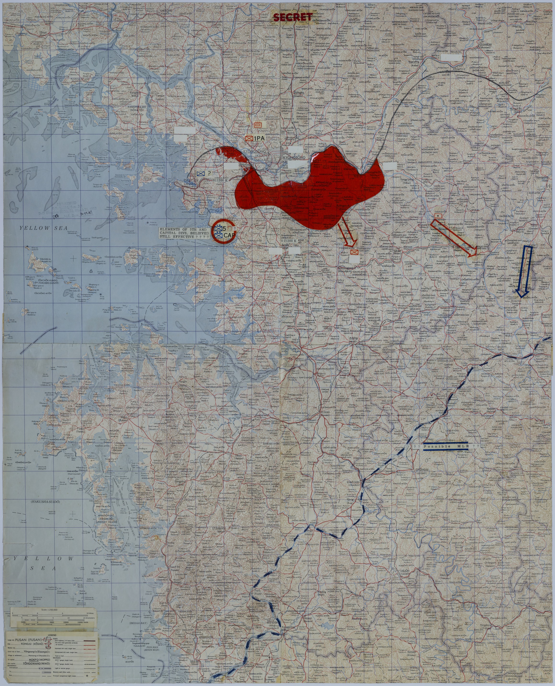M99.jpg Map of the North Korean Invasion of South Korea