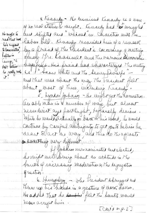 January 21, 1960 Meeting between  Milton Katz and President Eisenhower page 4