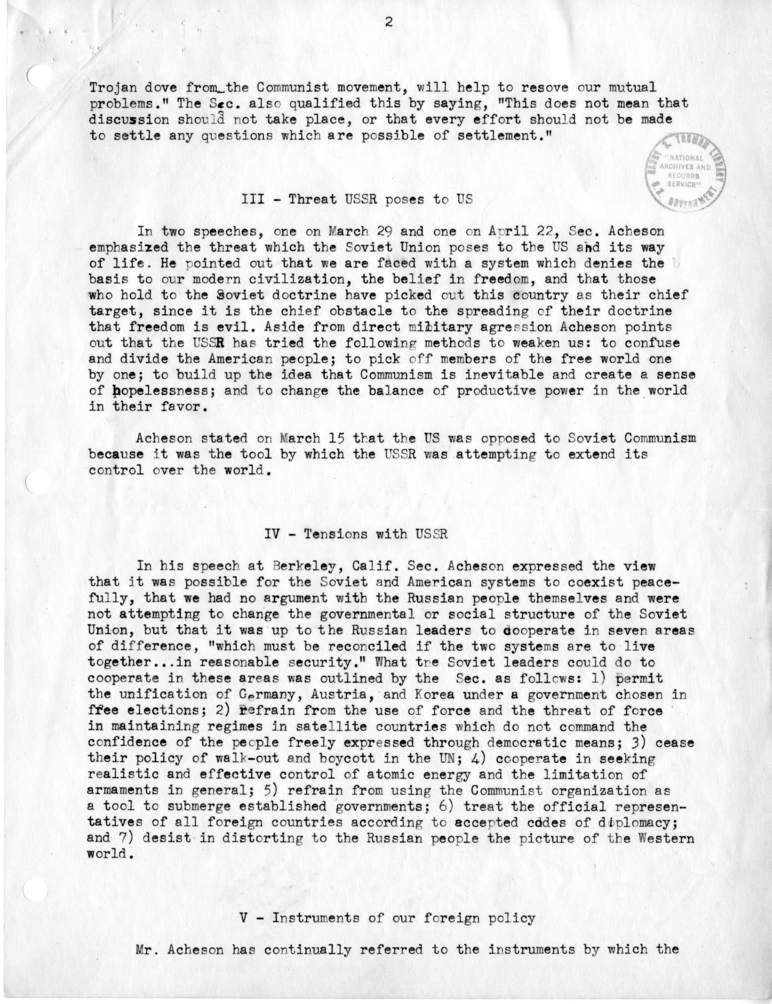 Memorandum from R. Love to Robert G. Barnes