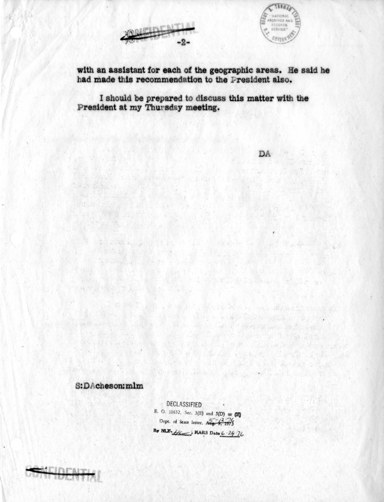 Memorandum of Conversation with Dr. Frank Corrigan