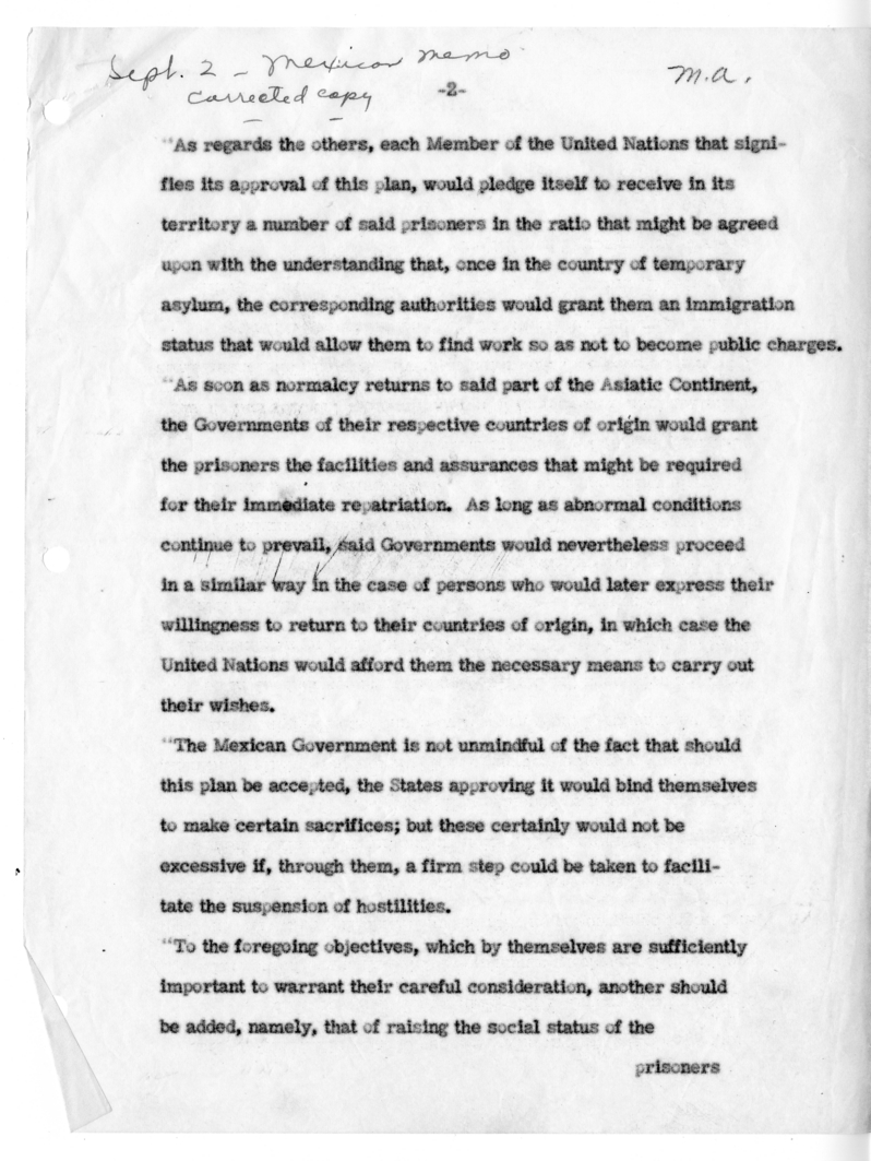 Memorandum of Conversation with Ambassador Senor Don Rafael de la Colina of Mexico, Minister-Counselor Senor Don Rafael Nieto of the Embassy of Mexico, Thomas C. Mann, and John M. Allison