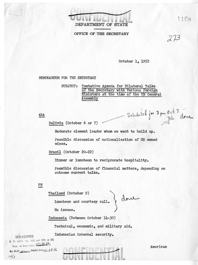 Memorandum from Ambassador-at-Large Philip Jessup to Secretary of State Dean Acheson