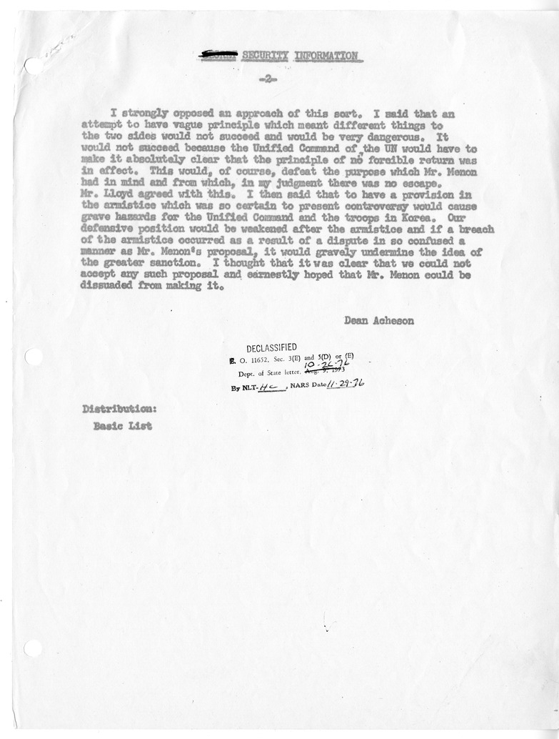 Memorandum of Conversation with Selwyn Lloyd