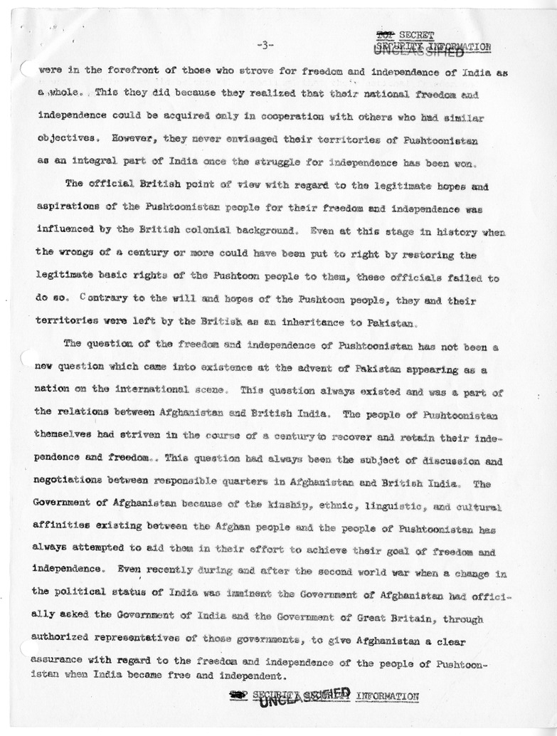 Memorandum of Conversation with Ambassador H.R.H. Prince Naim of Afghanistan, Chairman Mohammed Kabir Khan Louddin of the Afghan Delegation to the United Nations, Edwin Plitt, and William Witman, with Attachment