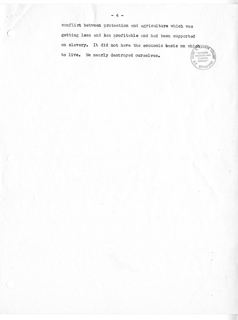Secretary of State Dean Acheson's "Exposition of American History at the Kraft Dinner"