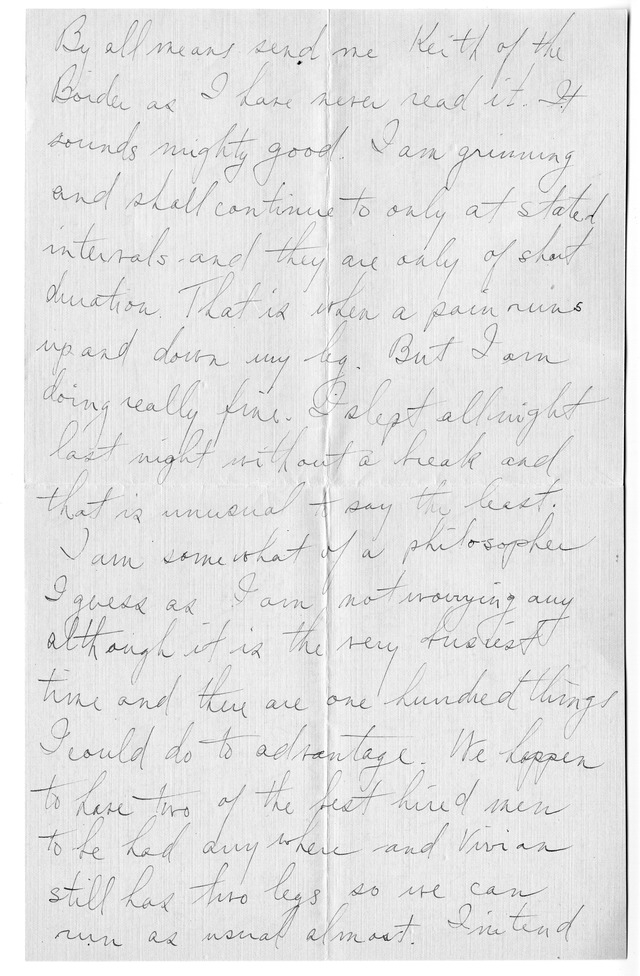 Letter from Harry S. Truman to Bess Wallace