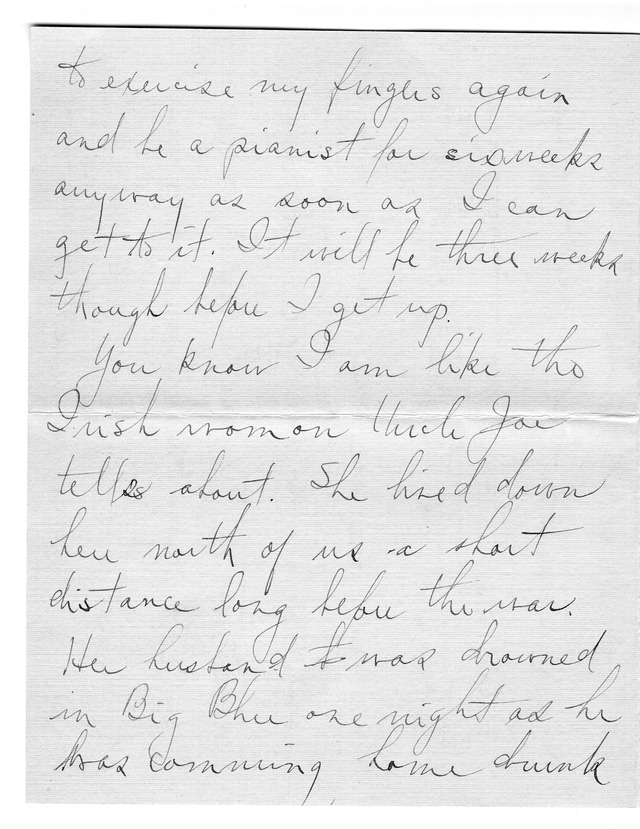 Letter from Harry S. Truman to Bess Wallace