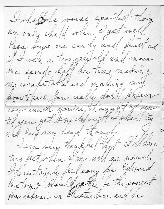 Letter from Harry S. Truman to Bess Wallace