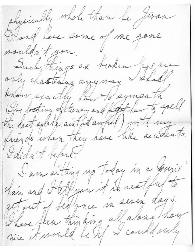 Letter from Harry S. Truman to Bess Wallace