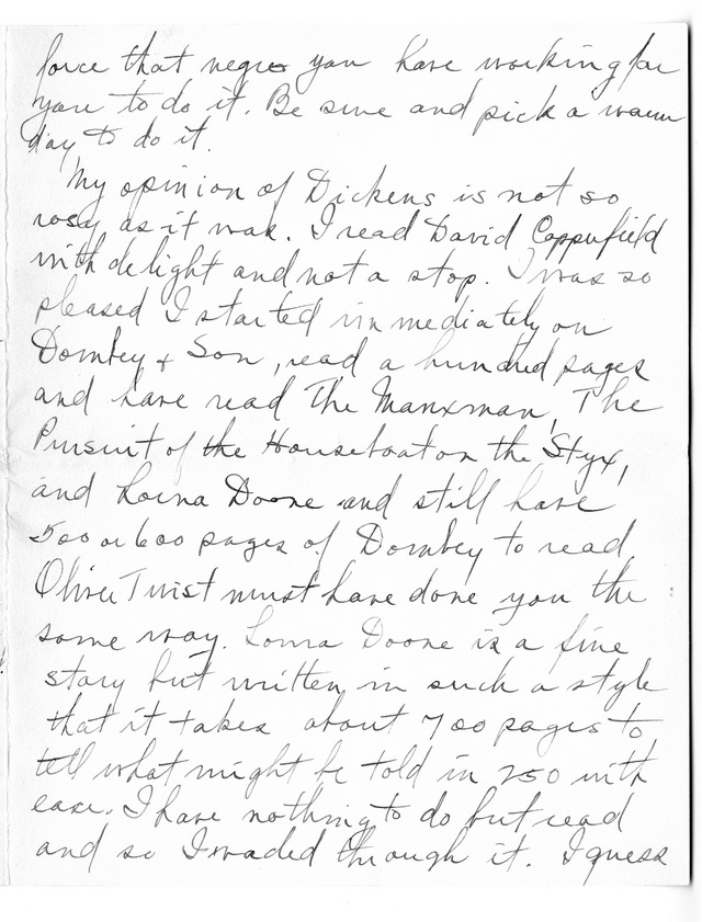 Letter from Harry S. Truman to Bess Wallace