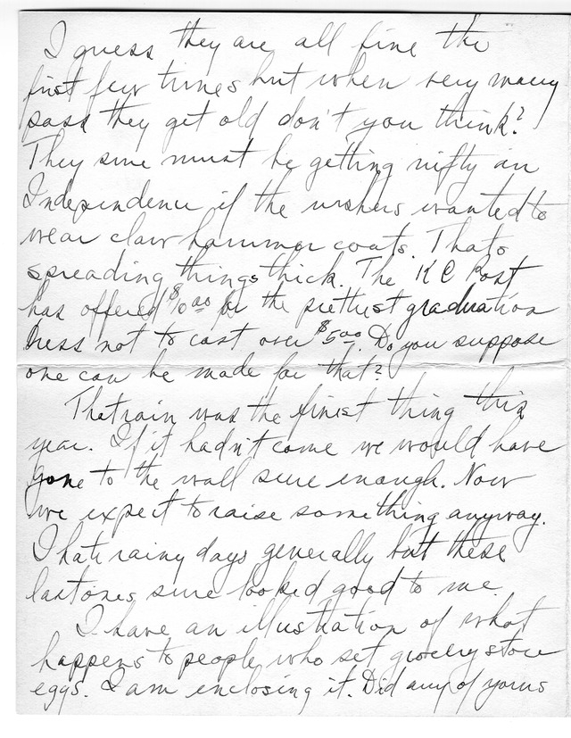 Letter from Harry S. Truman to Bess Wallace