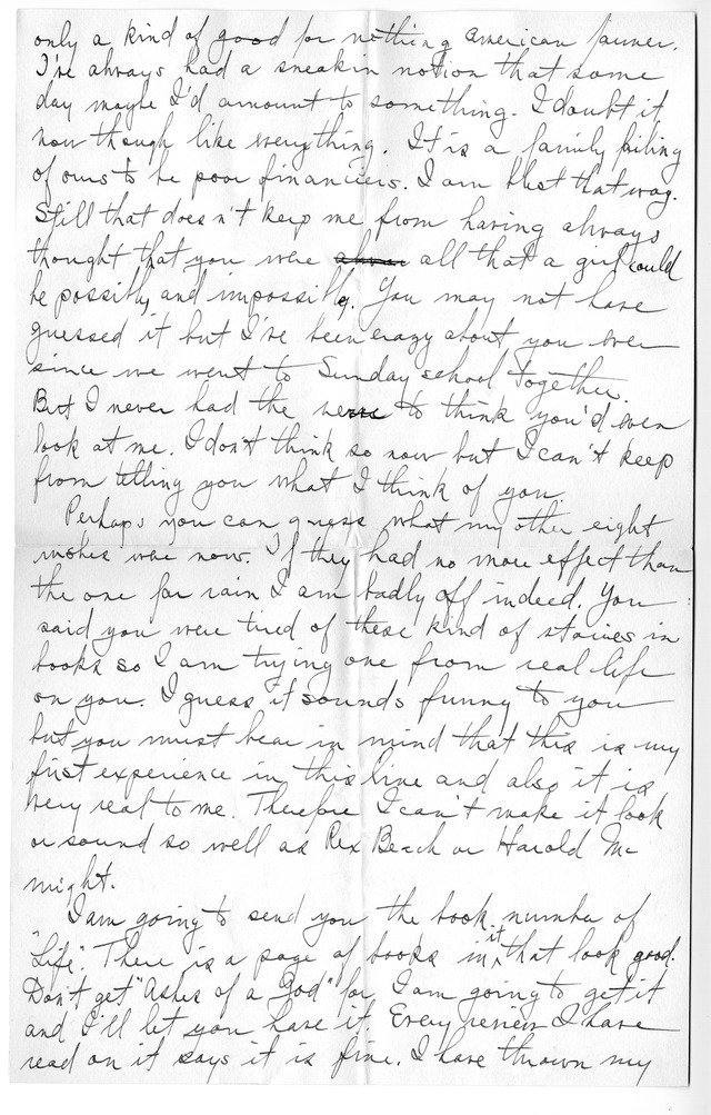 Letter from Harry S. Truman to Bess Wallace