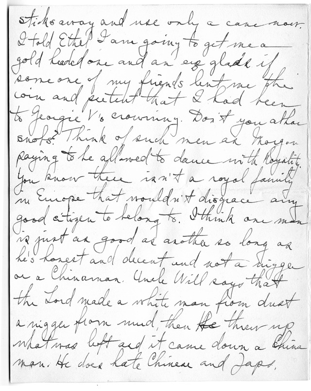 Letter from Harry S. Truman to Bess Wallace