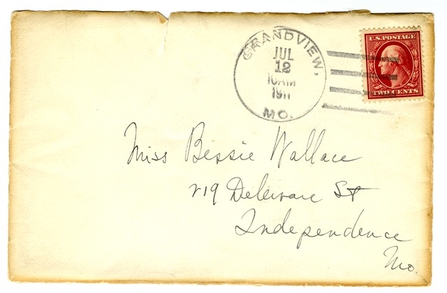 Letter from Harry S. Truman to Bess Wallace