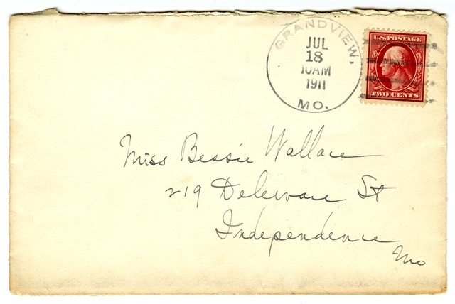 Letter from Harry S. Truman to Bess Wallace