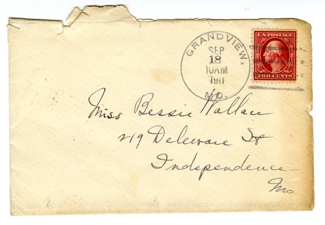 Letter from Harry S. Truman to Bess Wallace