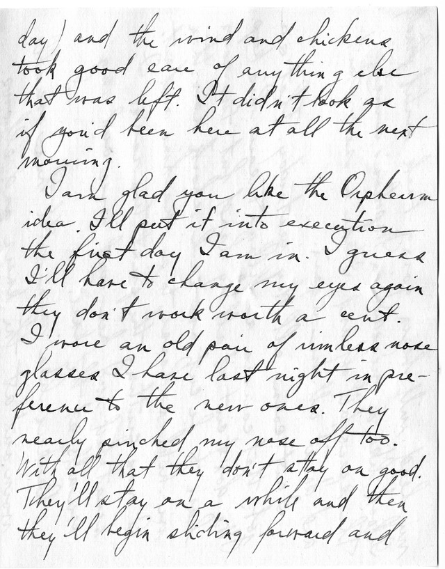 Letter from Harry S. Truman to Bess Wallace