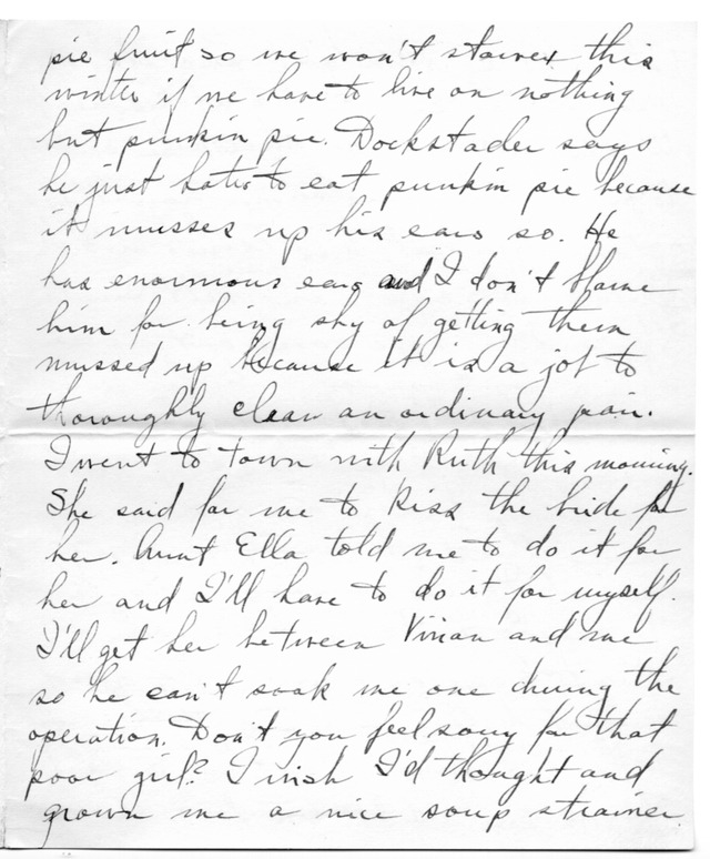 Letter from Harry S. Truman to Bess Wallace