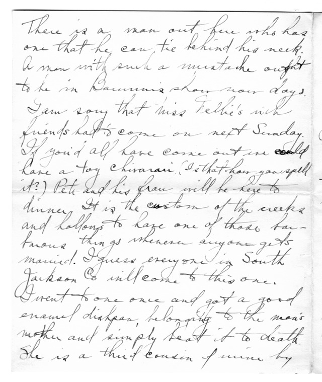 Letter from Harry S. Truman to Bess Wallace